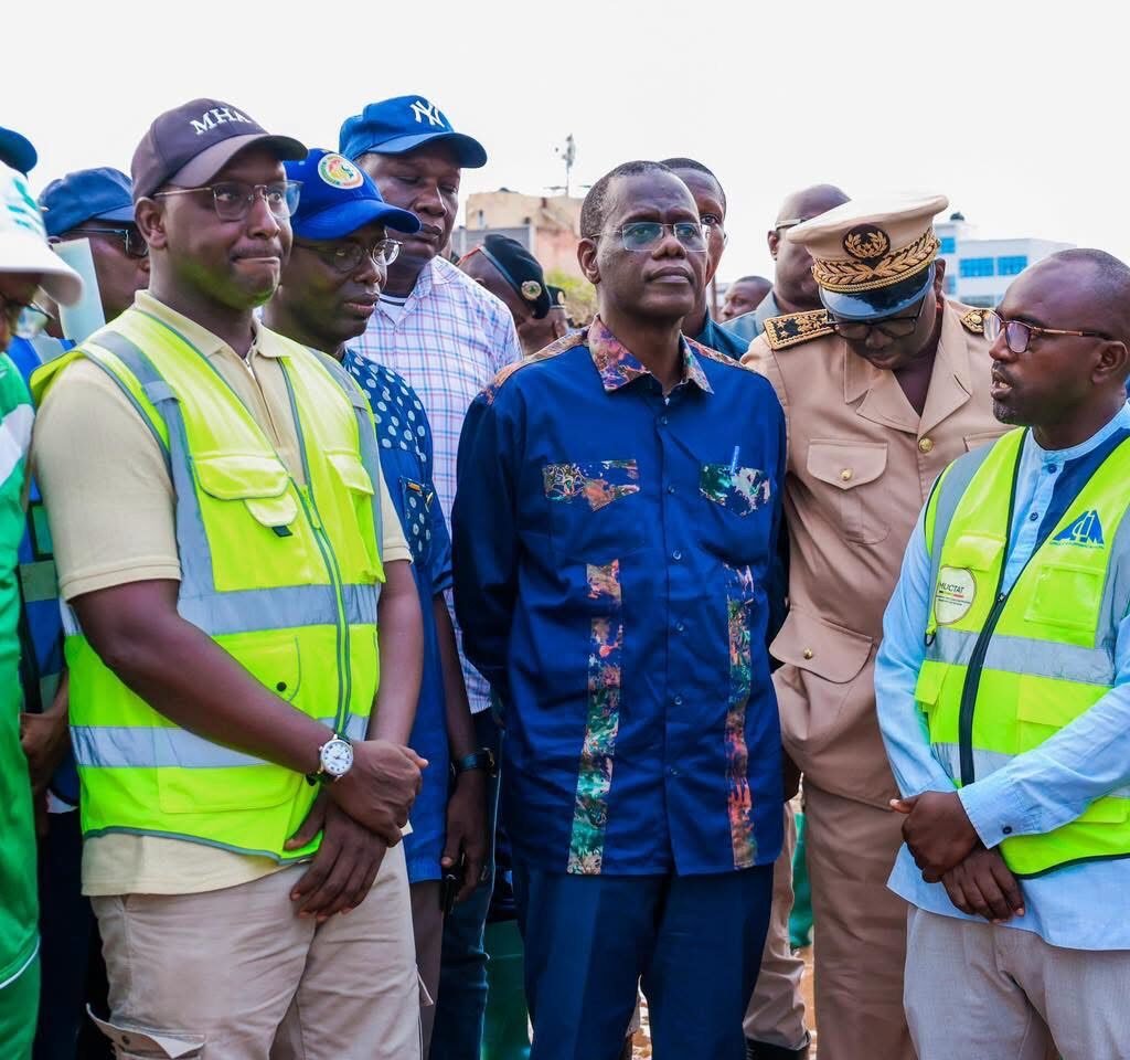 Inondations : Le Premier ministre Ahmadou Alhaminou M. Lo au chevet des sinistrés, un programme de 921 milliards FCFA annoncé pour une réponse durable.